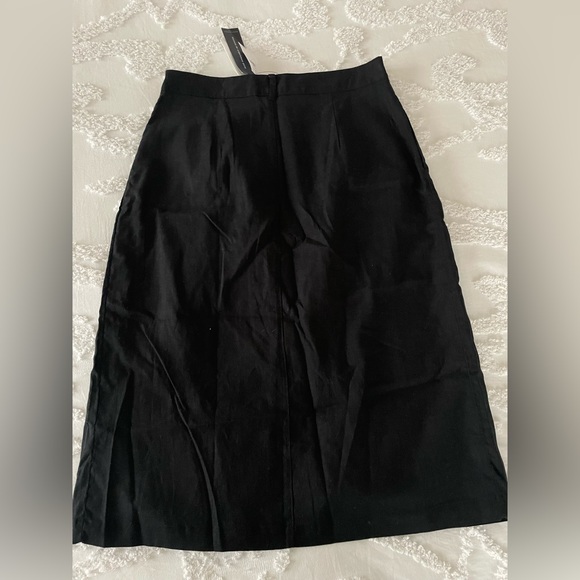 Banana Republic Linen-Blend Midi Skirt - Picture 11 of 14